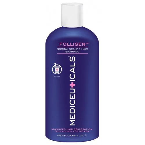 Шампунь для жінок проти випадіння та стоншення волосся - Mediceuticals Advanced Hair Restoration Technology For Women Folligen Shampoo
