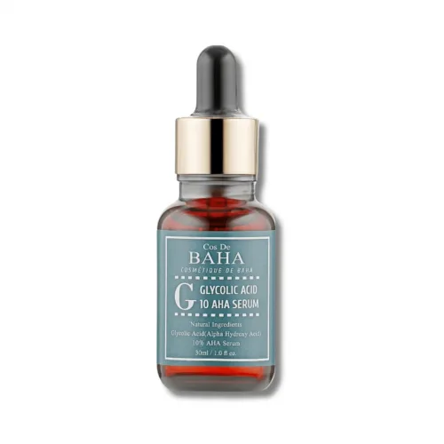 Оновлююча пілінг - сироватка з гліколевою кислотою - Cos De Baha 10% Glycolic Serum Gel Peel AHA