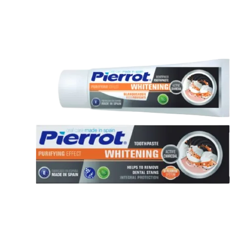Pierrot Зубна паста Відбілююча з вугілям