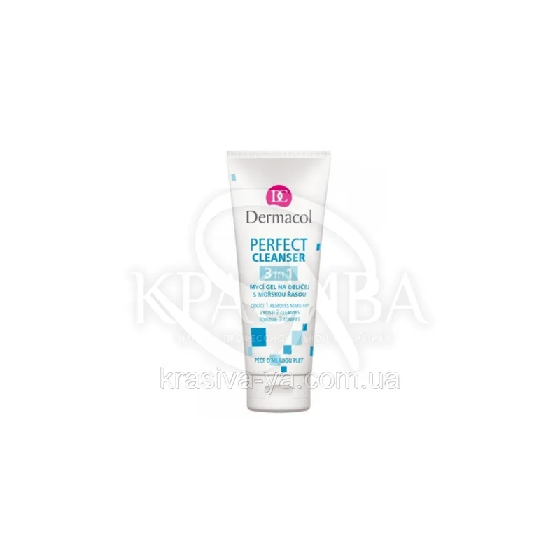 DC Perfect Base Gel Гель для вмивання 3в1 для молодої шкіри з екстрактом морського шовку, 100 мл