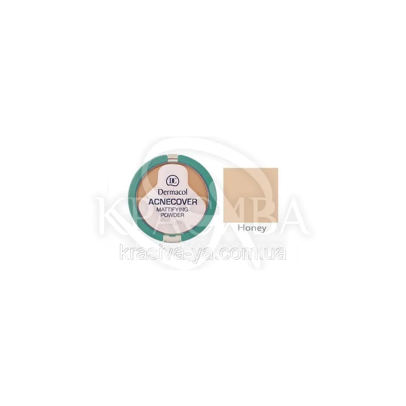 DC Make-up Acnecover Mattifying Powder 04 Honey Пудра компактна основа для проблемної шкіри, 11 г