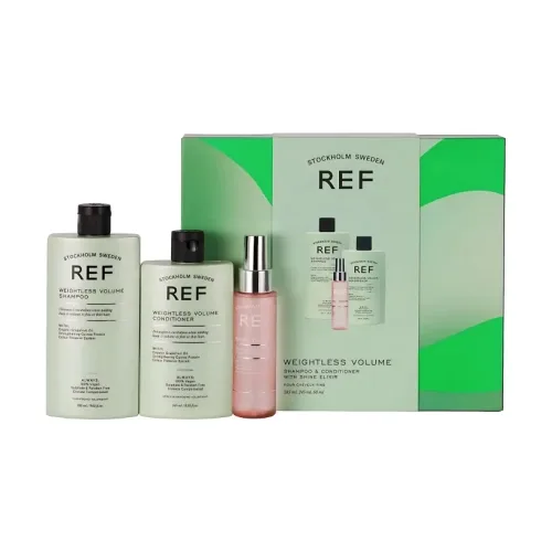 Подарунковий набір для обʼєму волосся та глибокого очищення REF Gift Box Weightless Volume