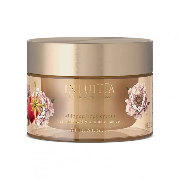 Збитий Сливковий Крем для Тіла Rituals “Intuitia” з Натуральним Маслом Ши та Ароматом Шафрану — Rituals Intuitia Whipped Body Cream 220 ml