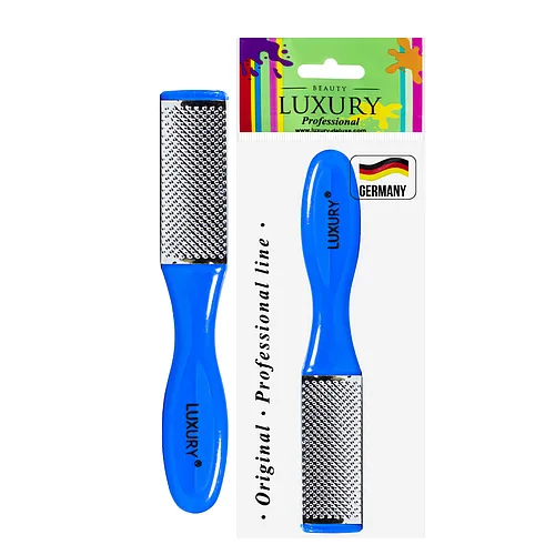 Терка для п'ят Beauty Luxury двостороння металева ТМ-01