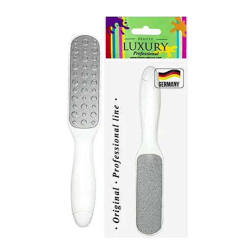 Терка для п'ят Beauty Luxury лазерна двостороння грит 80/120 FL