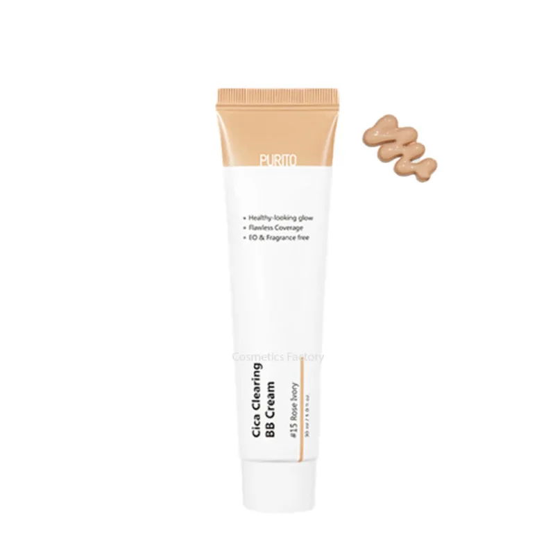 Крем ВВ PURITO Cica Clearing з екстрактом центелли №15 Rose Ivory 30 мл