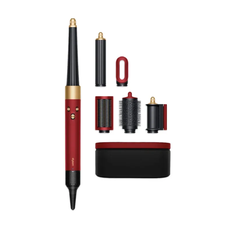 Dyson Airwrap ID HS08 Multi-Styler и Dryer Red Velvet-Gold Стайлер для прямого волосся