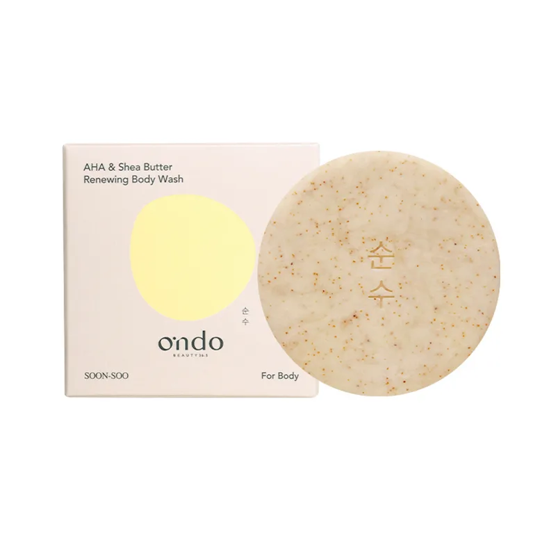 Ondo Beauty 36.5 AHA & Shea Butter Renewing Body Wash Відлущувальний мильний засіб для тіла з AHA-кислотою та маслом ши 70 г