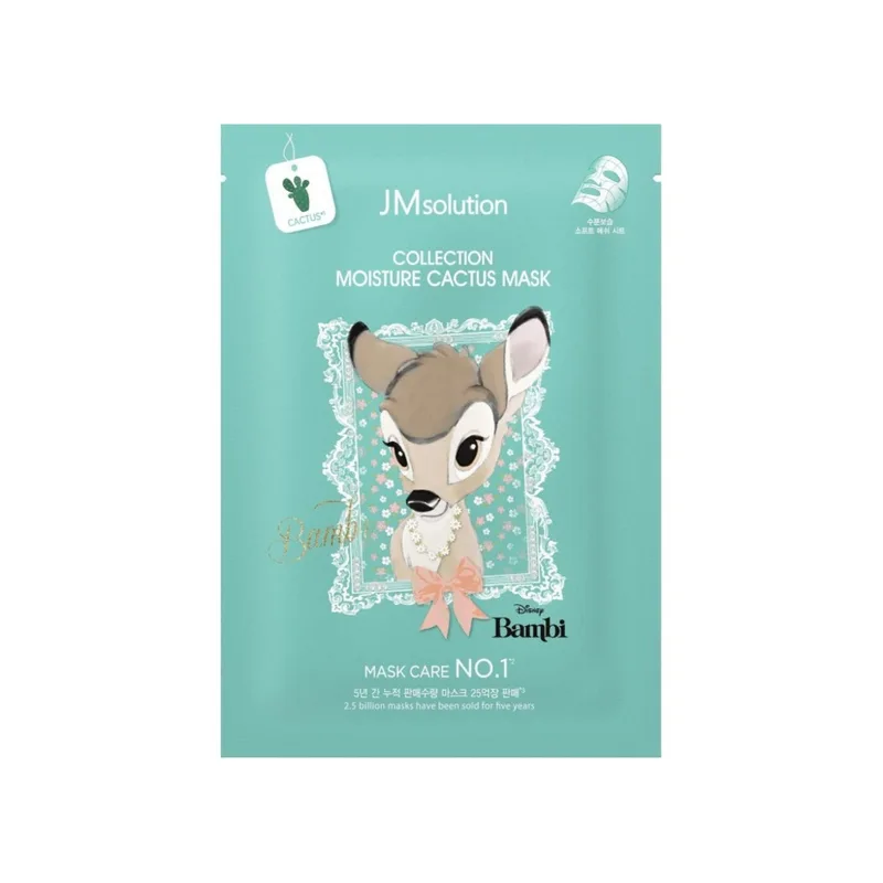 JMSolution Disney Collection Moisture Cactus Тканинна маска з екстрактом кактусу