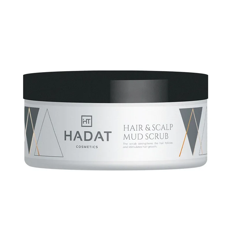 Hadat Cosmetics HAIR & SCALP MUD SCRUB Очищаючий скраб для волосся та шкіри голови 300 мл