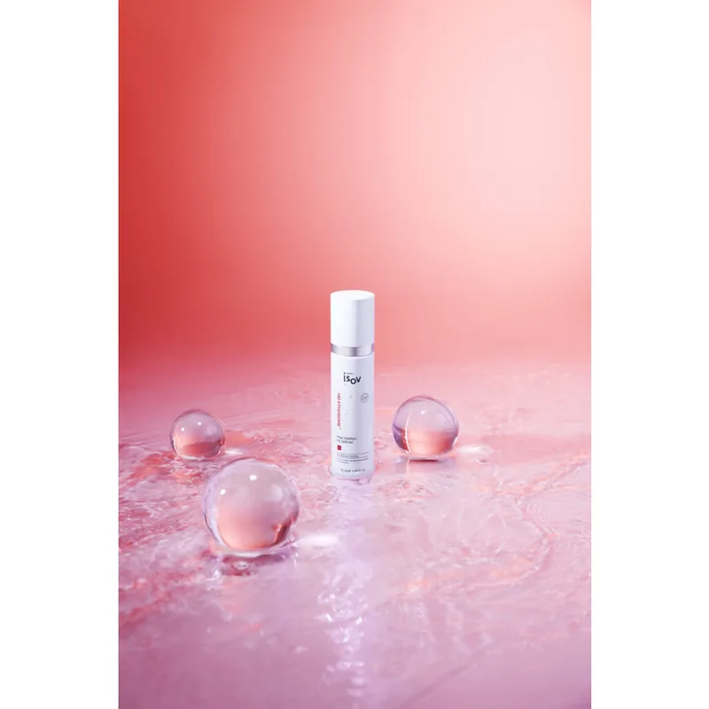 Isov Sorex Pink Energy HD Serum Сироватка-концентрат з екзосомами та пробіотиками для комплексного омолодження та відновлення шкіри, 50мл