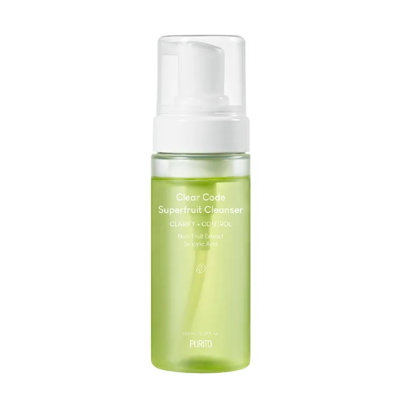 Purito Clear Code Superfruit Cleanser Пінка для глибокого очищення шкіри 150 мл