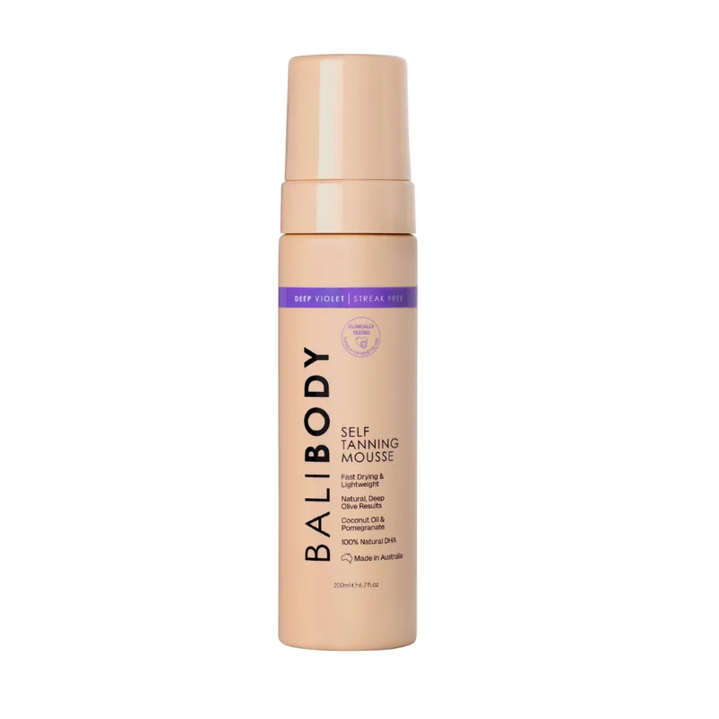 BALI BODY DEEP VIOLET SELF TANNING MOUSSE - Мус автозасмага для тіла у відтінку Deep Violet