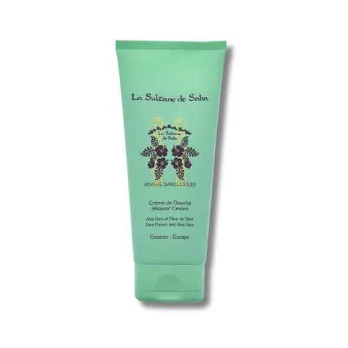 Крем для душу Тіаре та Алое вера - La Sultane de Saba Shower Cream Tiare Flowers And Aloe Vera 14.2g
