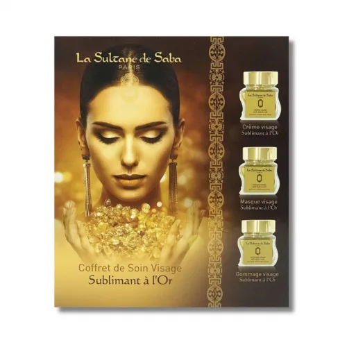 Набір для обличчя "Золото" - La Sultanе de Saba 23-Carat Gold Set 10ml