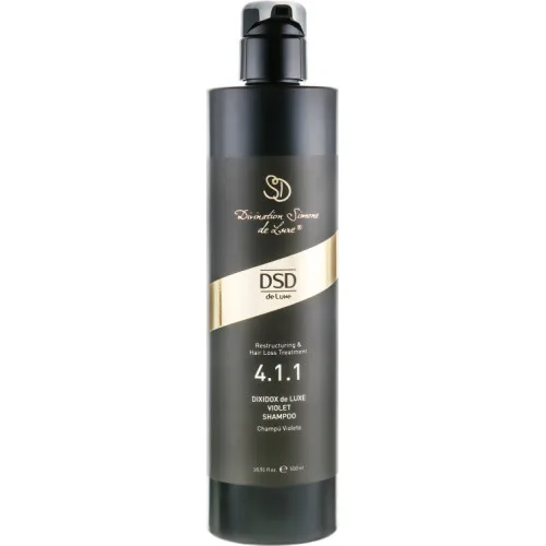 Тонуючий шампунь для світлого волосся - DSD de Luxe Restructuring &amp; Hair Loss Treatment 4.1.1 Violet Shampoo