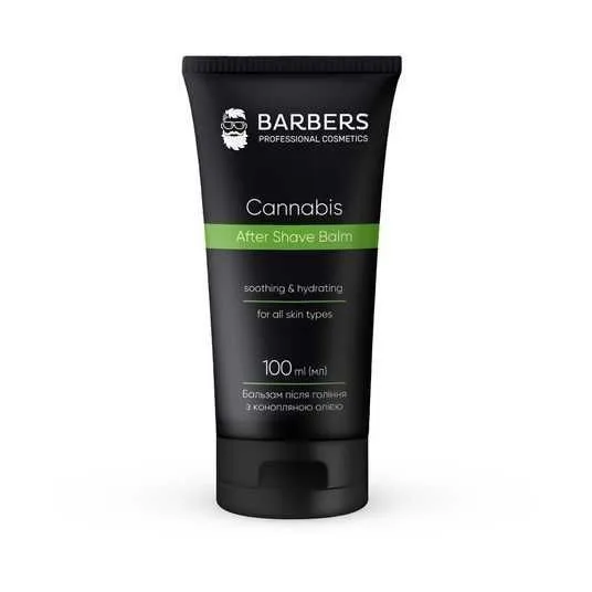Бальзам після гоління з конопляною олією 100 мл Barbers