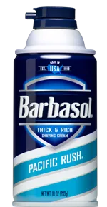 Barbasol Pacific Rush Піна-крем для гоління "Тихоокеанська свіжість"