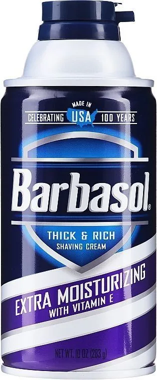 Barbasol Extra Moisturizing Піна-Крем Екстра зволоження 198 г