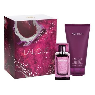 Lalique Amethyst парфумований набір для жінок (edp 50ml+b/lot 150ml)