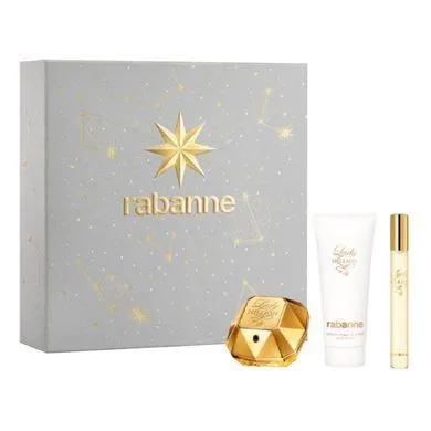 Rabanne Lady Million парфумований набір для жінок (edp 50ml+b/lot 100ml+edp10ml)