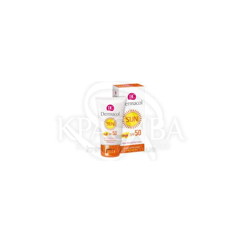DC SUN Cream Крем для засмаги SPF 50 водостійкий, пом'якшувальний, 50 мл