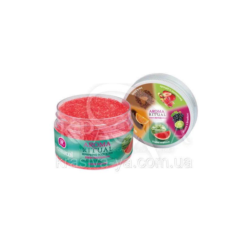 DC Aroma Refreshing Watermelon Scrub-Скраб-пілінг для тіла пом'якшувальний "Свіжий кавун", 200 м