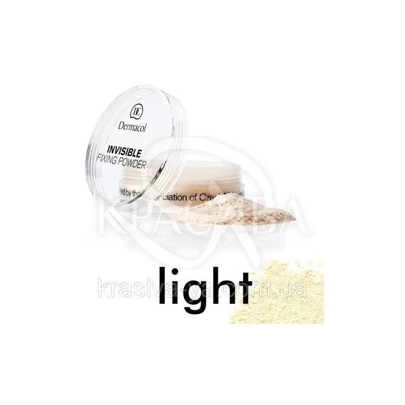 DC Make-up Invisible Fixing Powder 01 Light Прозора фіксуюча пудра (розсипчаста), 13.5 г