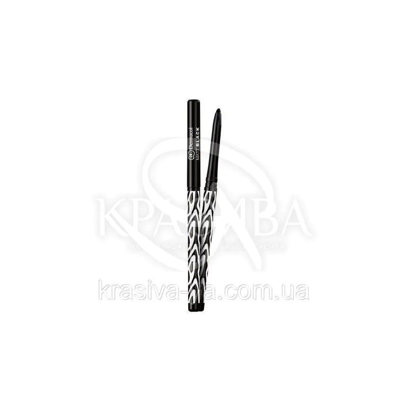 DC Make-up Sensation Matt Black Олівець для очей матовий автоматичний (чорний), 3.5 м 1 мл