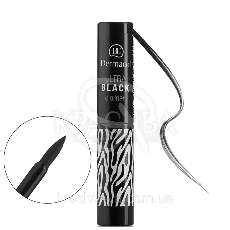 DC Make-up Sensation Black Ultra Dipliner рідка Підводка для очей (чорний), 2.8 мл