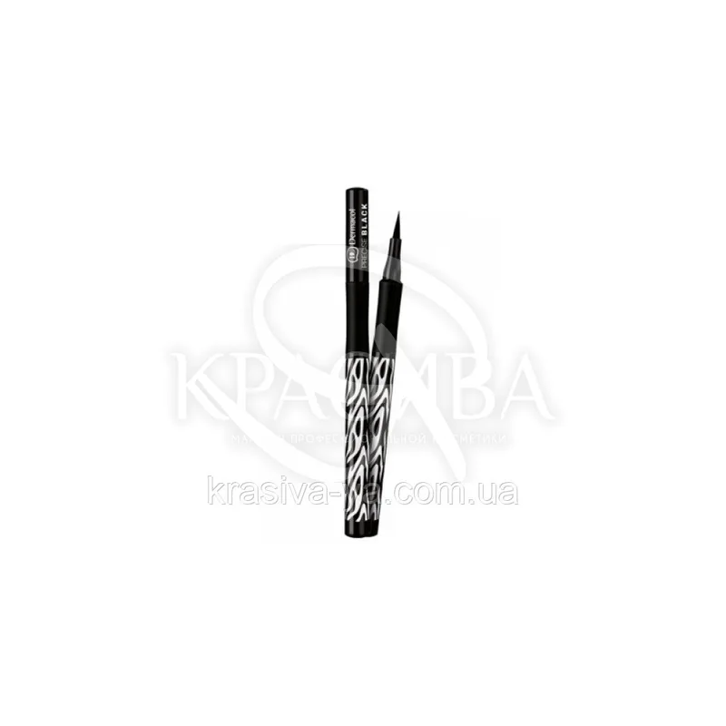 DC Make-up Sensation Precise Black Фломастер для очей водостійкий (чорний), 2.8 мл