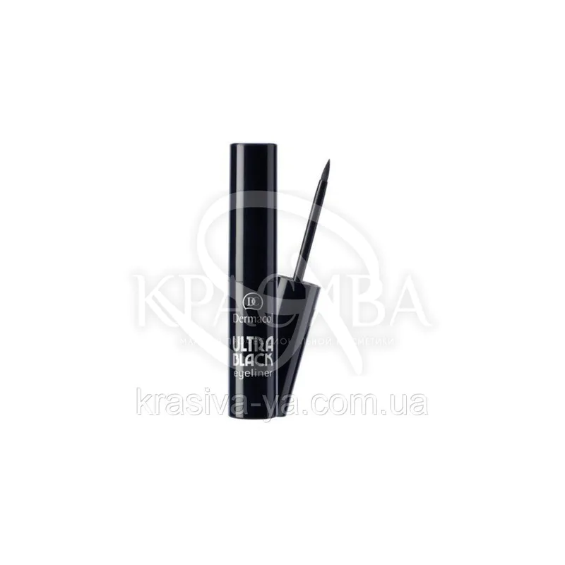 DC Make-up Ultra Black Eyeliner рідка Підводка для очей (чорний), 2.8 мл