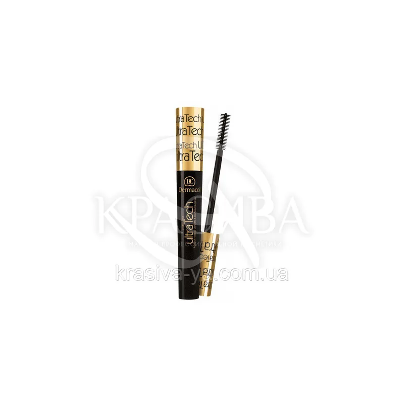DC Make-up Ultra Tech Mascara Туш для вій "Ультра обсяг і подовження вій" (чорний), 10 мл