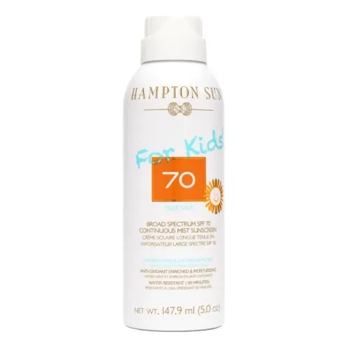 Сонцезахисний спрей для дітей HAMPTON SUN SPF 70 For Kids Continuous Mist — обʼєм 147.9 мл