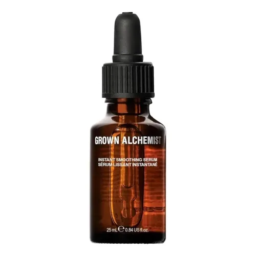 Розгладжуюча анти-ейдж сироватка миттєвої дії GROWN ALCHEMIST Instant Smoothing Serum: Tri-Hyaluronan Complex — обʼєм 25 мл