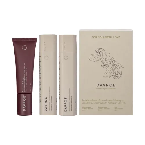 Набір тріо для зволоження волосся DAVROE Moisture Senses Mothers Day Trio