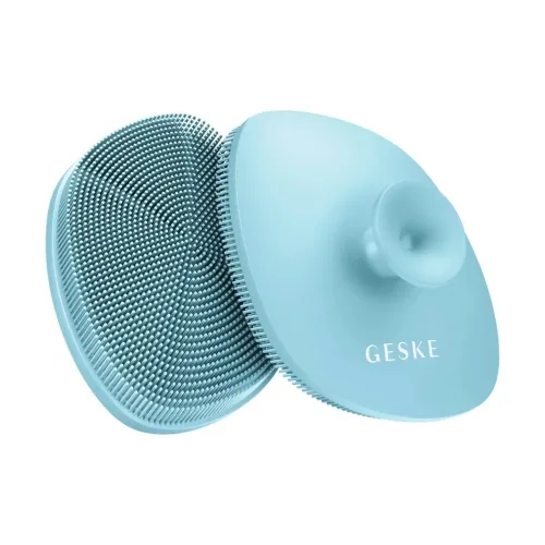 Щітка для обличчя 4 в 1 з тримачем GESKE Facial Brush 4 in 1 — відтінок Turquoise Turquoise