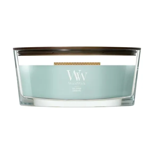 Ароматична свічка з нотами морського бризу WOODWICK Ellipse Sea Spray — вага 453 г