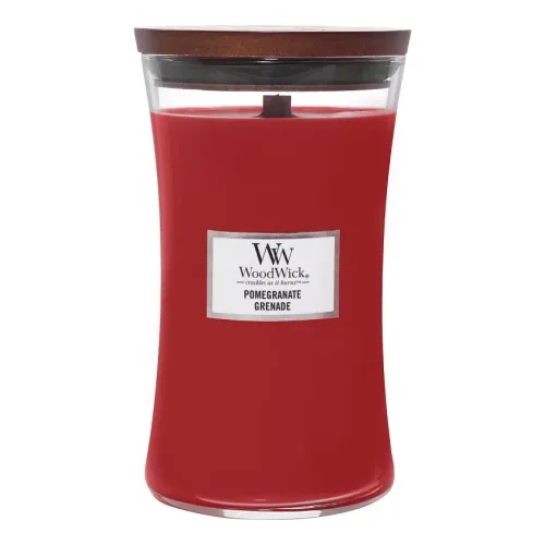 Ароматична свічка з ароматом граната і смородини WOODWICK Large Pomegranate — вага 609 г
