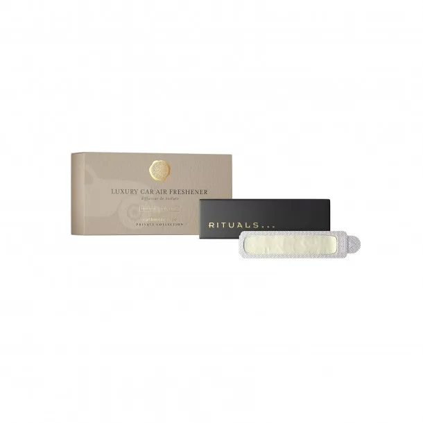 Преміальний Автомобільний Парфум Rituals Cashmere Rose з Елегантним Ароматом Кашеміру — Rituals Cashmere Rose Luxury Car Air Freshener +2 Refills
