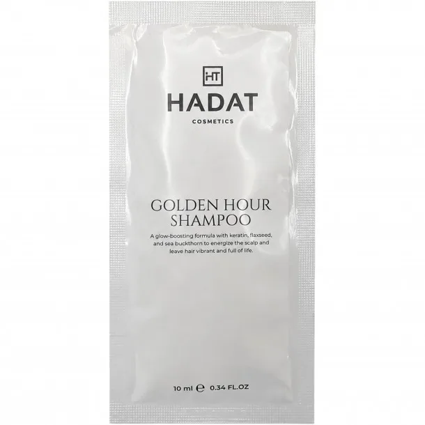 Пробник Шампуню Хадат Голден для Фарбованого та Освітленого Волосся — Hadat Cosmetics Golden Hour Shampoo 10 ml