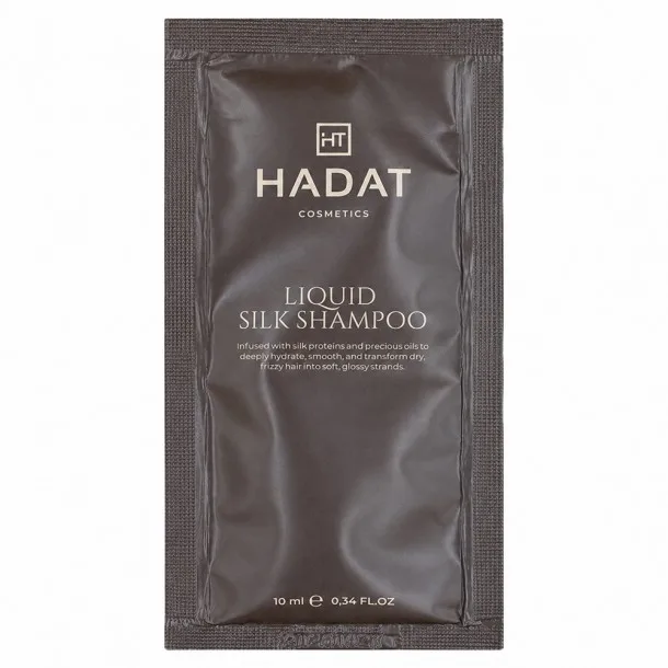 Пробник Відновлюючого Шампуню для Волосся Хадат «Рідкий шовк» — Hadat Cosmetics Liquid Silk Shampoo 10ml
