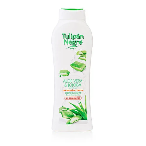 Tulipán Negro Aloe Vera Y Jojoba гель для душу 650 мл