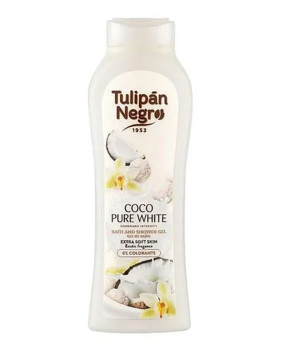 Tulipán Negro Coco Pure White гель для душу 650 мл