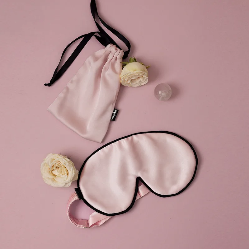 Rosy Drop Шовкова маска для сну