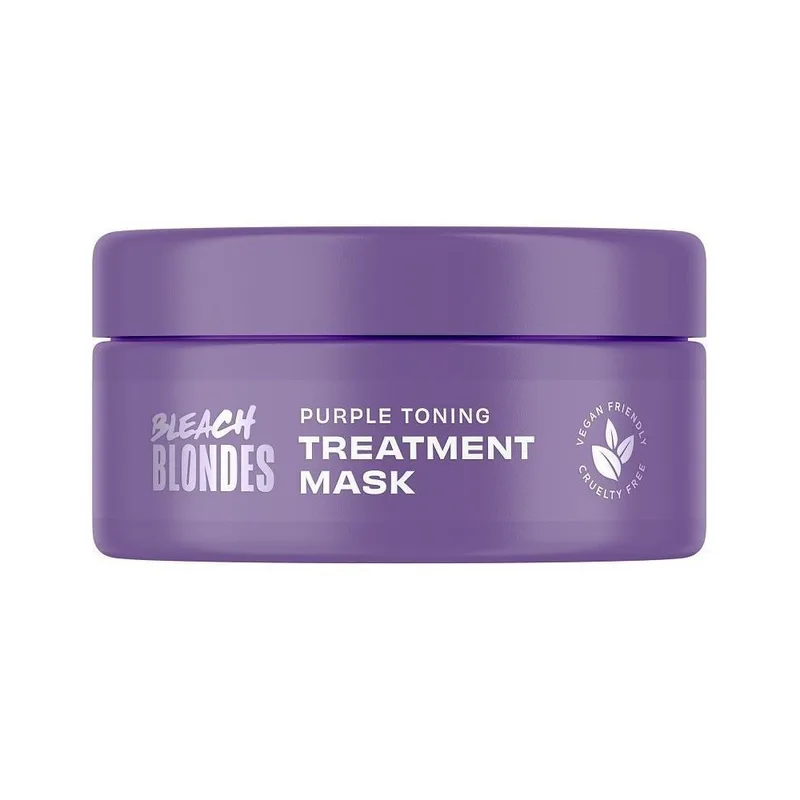 Lee Stafford Bleach Blondes Purple Toning Treatment Mask Маска для нейтралізації жовтизни освітленого волосся 200 мл