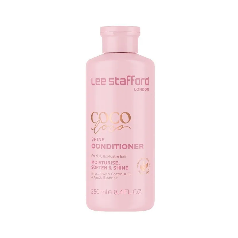 Lee Stafford Coco Loco Shine Conditioner Кондиціонер для блиску з кокосовим маслом 250 мл