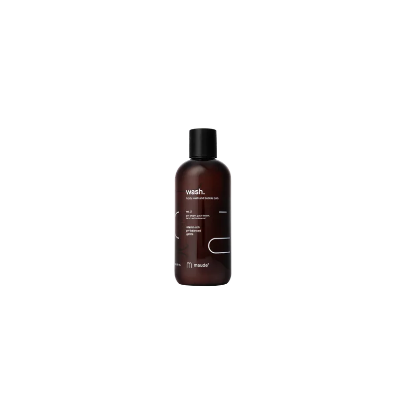 Maude Wash no.2 pink pepper & gurjun balsam Гель для душу та піна для ванни - аромат №2 рожевий перець та бальзам гурджун 355 мл