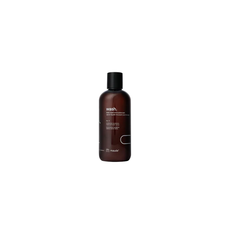 Maude Wash no.3 eucalyptus and sandalwood Гель для душу та піна для ванни - аромат №3 евкаліпт та сандалове дерево 355 мл