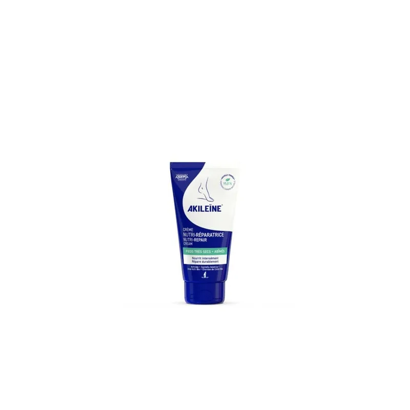 Akileine Nutri-Repair Живливий відновлюючий крем для дуже сухих і пошкоджених ступнів